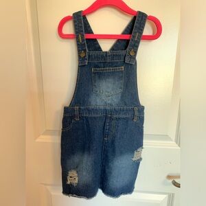 Bailey’s Blossoms Denim Jumper size 4T.